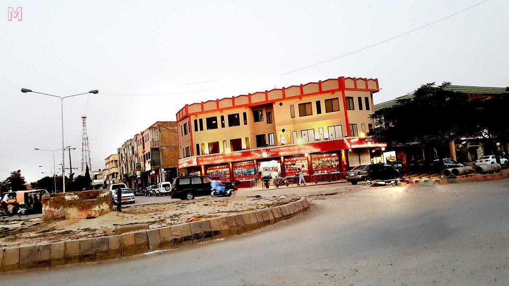 Jinnah town commercial area