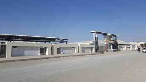Quetta commercial centre main entrance gate